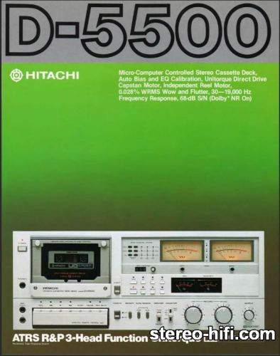 Więcej informacji o „Hitachi D-5500”