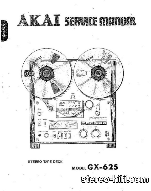 Więcej informacji o „Akai GX-625”