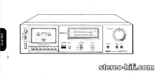 Więcej informacji o „Akai CS-F11”