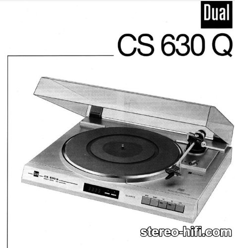 Więcej informacji o „DUAL CS 630Q”