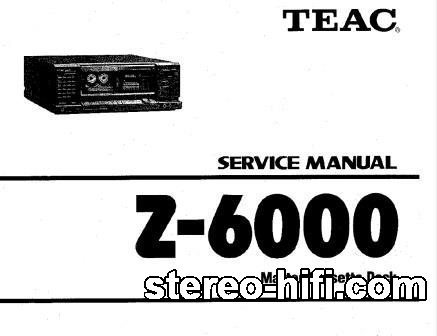 Więcej informacji o „Teac Z-6000”