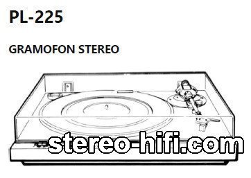 Więcej informacji o „Pioneer PL-225”