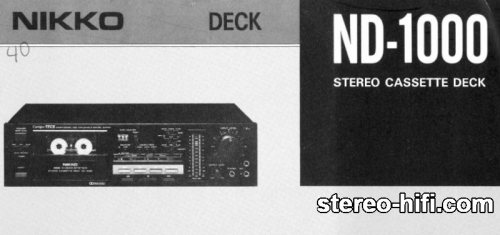 Więcej informacji o „NIKKO ND-1000”