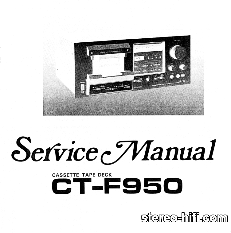 Więcej informacji o „Pioneer CT-F950_sm”