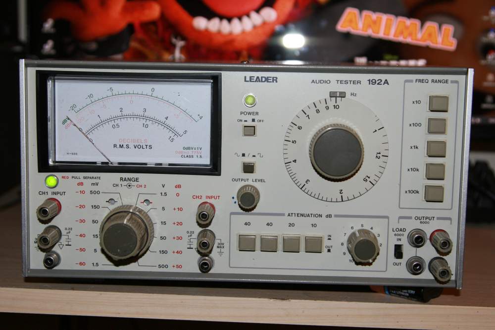 Więcej informacji o „Leader Audio Tester 192A”