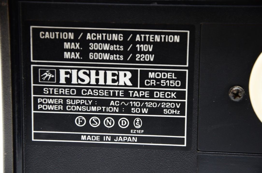 Fisher CR-5150 tabliczka.jpg