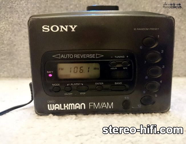Więcej informacji o „Sony WM-FX41”