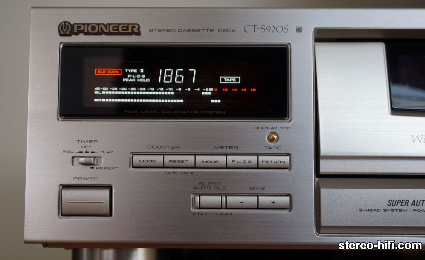 Więcej informacji o „Pioneer CT-S920S/CT-95”