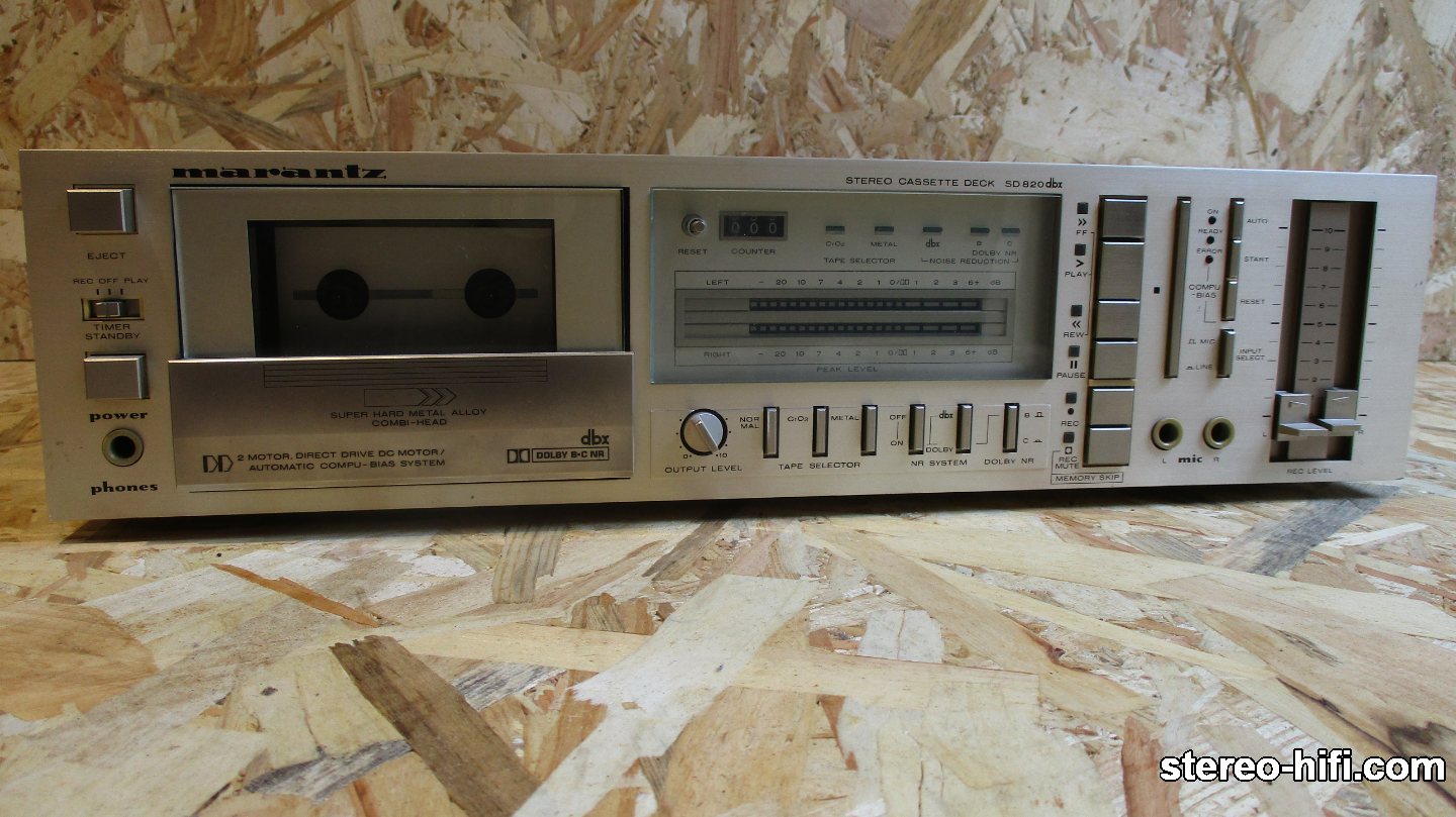 Marantz SD820 dbx front.JPG